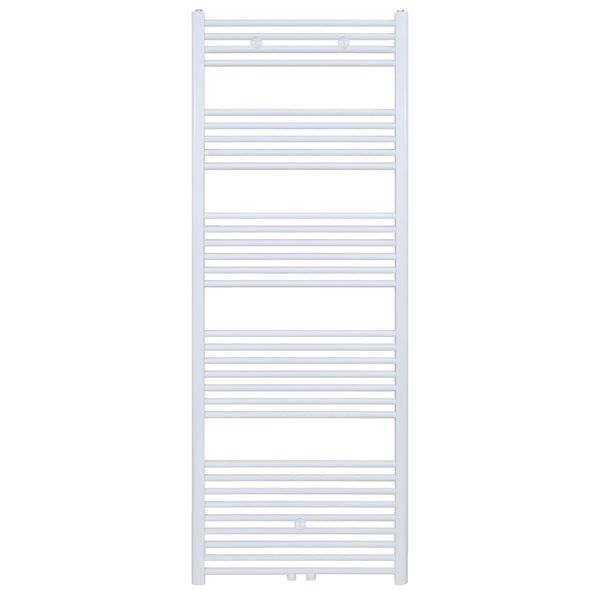 BELRAD HANDDOEKDROGER - LINKS-RECHTS/MIDDENAANSLUITING - 944 WATT - 1800X600CM - GLANZEND WIT