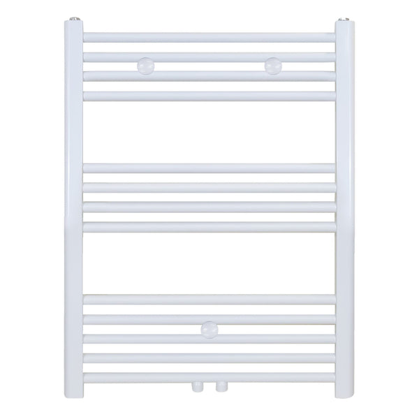BELRAD HANDDOEKDROGER - LINKS-RECHTS/MIDDENAANSLUITING - 352 WATT - 800X500CM - GLANZEND WIT