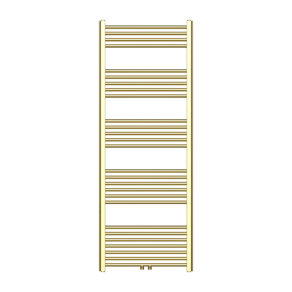 BELRAD HANDDOEKDROGER - LINKS-RECHTS/MIDDENAANSLUITING - 557 WATT - 1600X600CM - GEBORSTELD GOUD