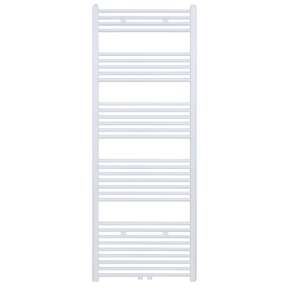 BELRAD HANDDOEKDROGER - LINKS-RECHTS/MIDDENAANSLUITING - 944 WATT - 1800X600CM - MAT WIT