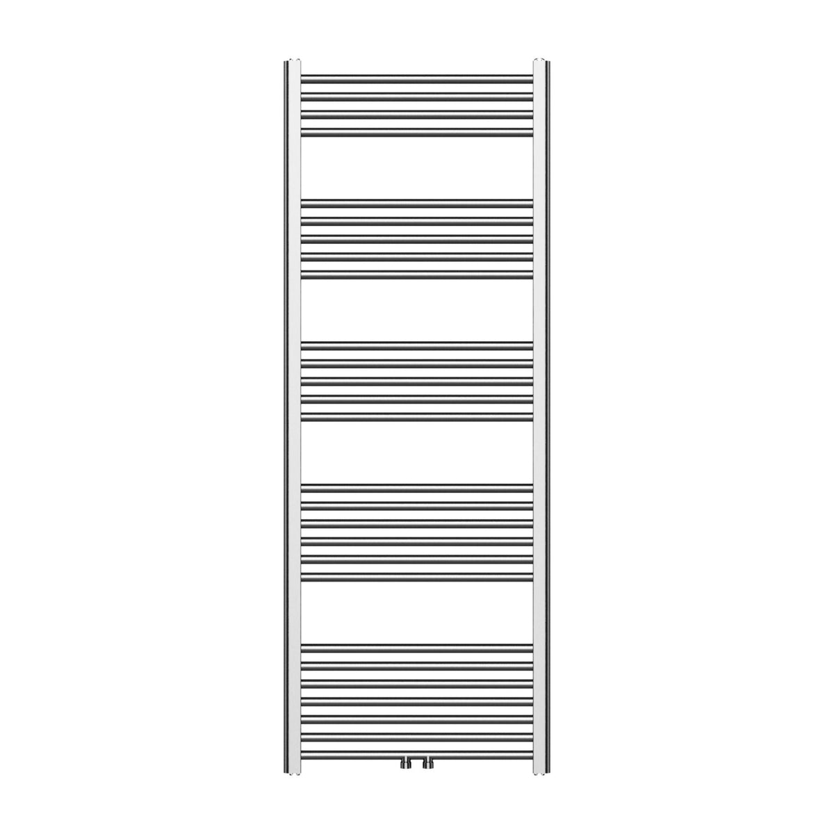 BELRAD HANDDOEKDROGER - LINKS-RECHTS/MIDDENAANSLUITING - 557 WATT - 1600X600CM - GEBORSTELD RVS