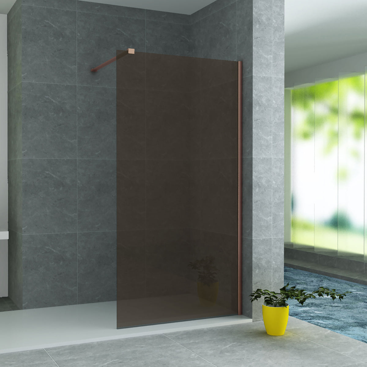 Aloni Inloopdouche - 800 X 2000mm