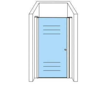Aloni Draaideur Voor Nis - 800 X 1900mm