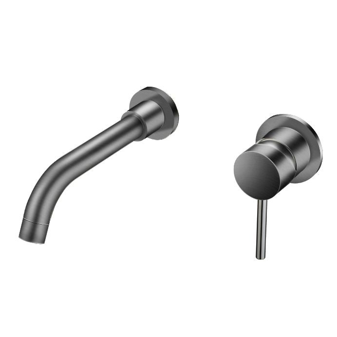 ALONI INBOUW WASTAFELMENGKRAAN - GUNMETAL GRIJS