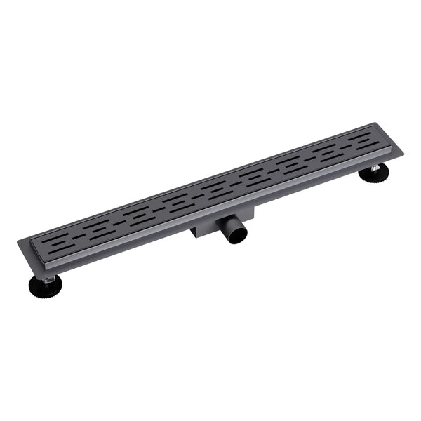 ALONI DOUCHEGOOT - MET ROOSTER - COMPLEET - 90CM - GEBORSTELD GUNMETAL