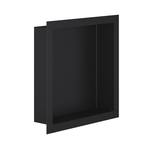 ALONI INBOUWNIS (300X300X100MM) - MAT ZWART