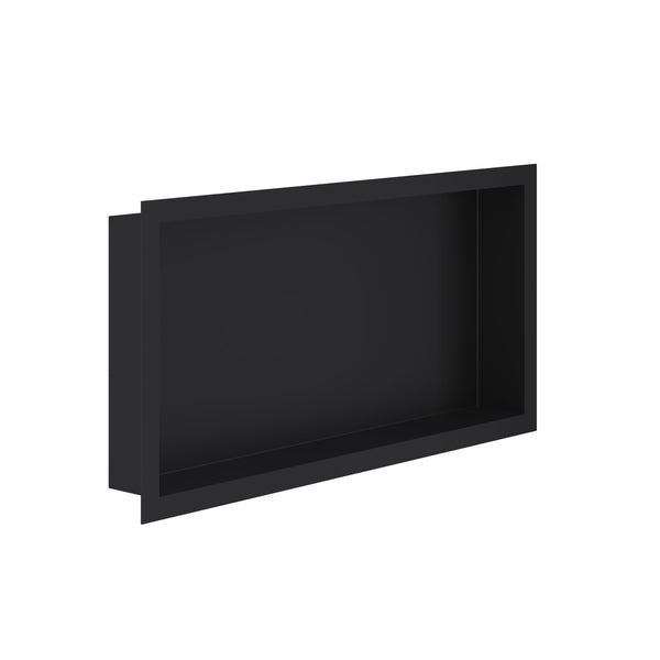ALONI INBOUWNIS (300X600X100MM) - MAT ZWART