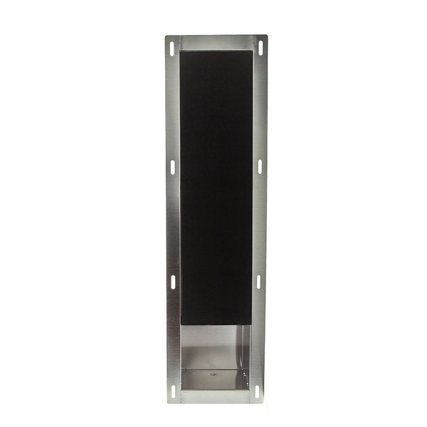 ALONI INBOUW RESERVE ROLHOUDER RVS, EXCL. INZETSTUK (140X660X120MM)