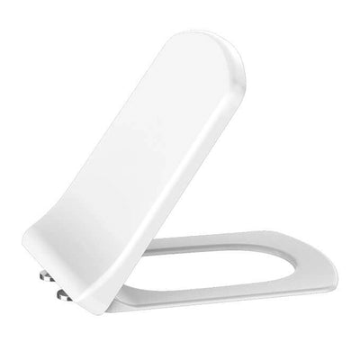 Kiyora Shiro Wc-zitting - D-model - Soft Close - Quick Release - Duroplast - Scharnieren - Glanzend