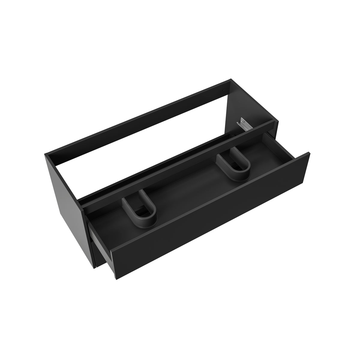 Aloni Hayat Wastafelonderkast - 2 Lades - Softclose - Greeploos - 119,5x50x45 Cm