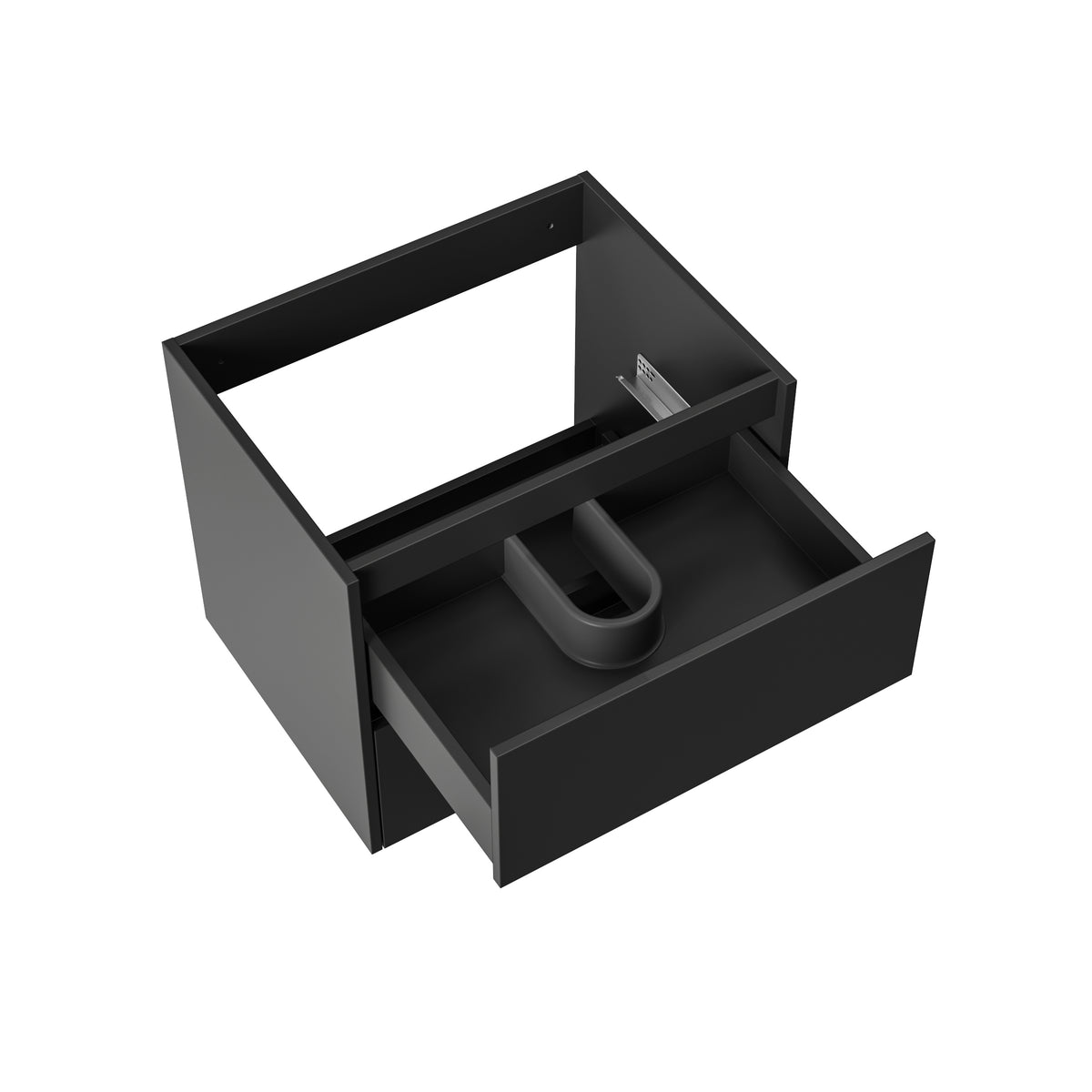 Aloni Hayat Wastafelonderkast - 2 Lades - Softclose - Greeploos - 59,5x50x45 Cm
