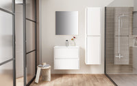 Kiri Spiegel - 57x60x2 Cm - Glanzend Wit — productafbeelding 2