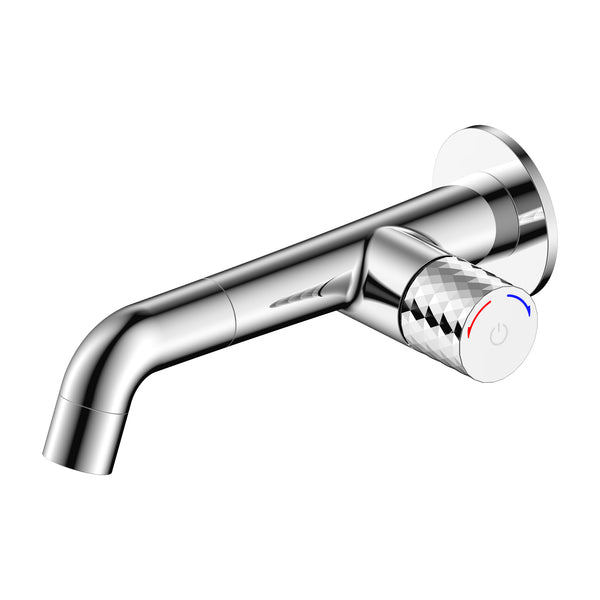 Aloni Flow Wastafelmengkraan - Drukknop - Inbouw