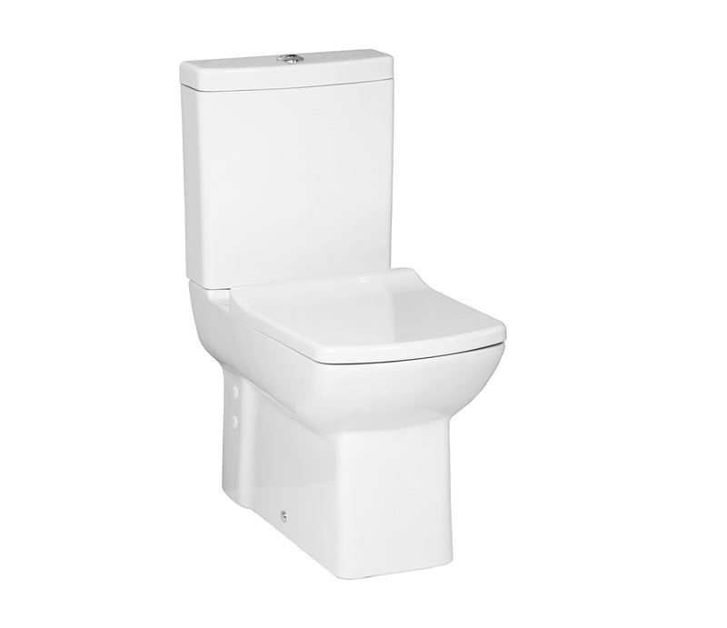 Nukumo Shiro Staande Wc Onderpot, Zonder Sproeier (bidet), Muur/onder Uitgang Wit