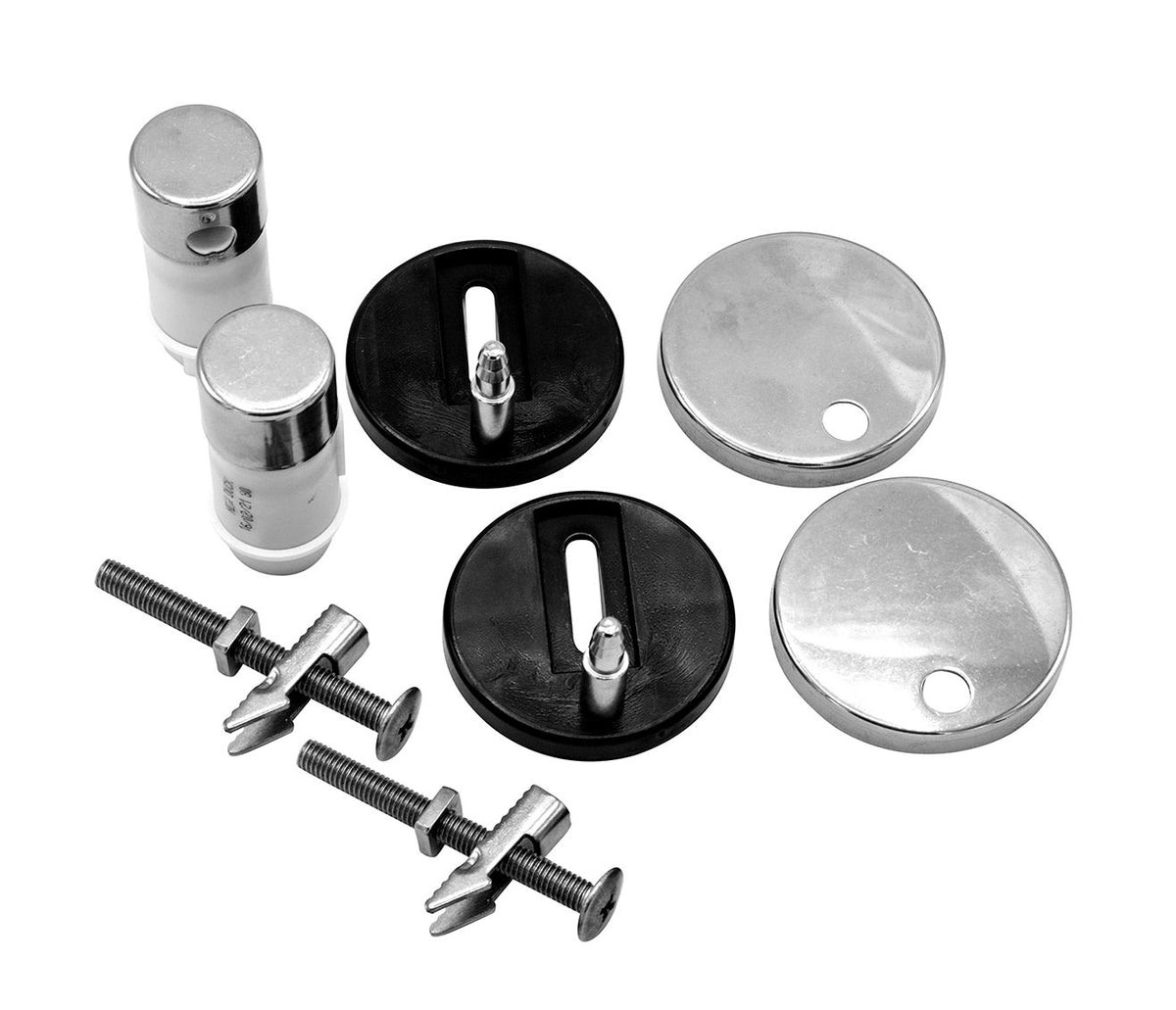WC-ZITTING INOX MONTAGESET VOOR CREAVIT