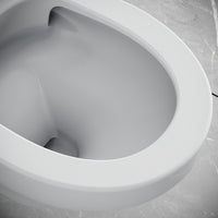 Yuri Hangtoilet - 360° Flush - Randloos - Zonder Zitting - Glanzend Wit — productafbeelding 4