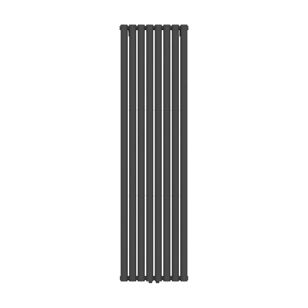 VERTI OVAAL RADIATOR - 1800X480 - 1640W - MAT ZWART