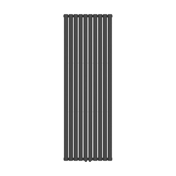 VERTI OVAAL RADIATOR - 1800X600 - 2050W - MAT ZWART