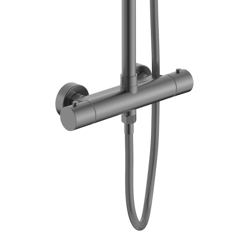 Sorei Kirisame Rond Regendoucheset - Thermostatisch - Opbouw - Cool Touch