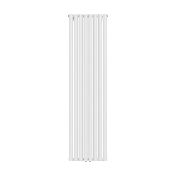 VERTI OVAAL RADIATOR - 1800X480 - 1640W - GLANZEND WIT