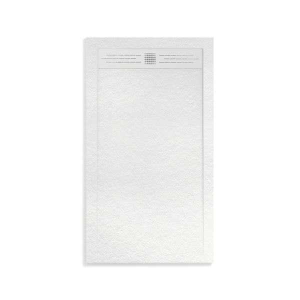 Aloni Elite Douchebak - Composiet - 120x80x3cm - Mat Wit
