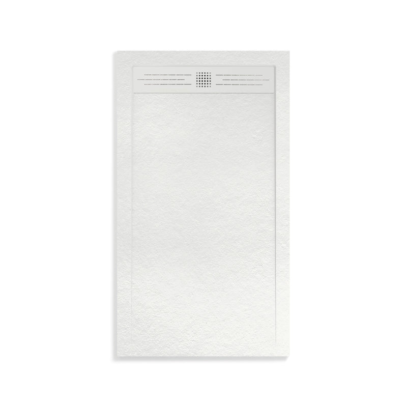 Sorei Matsu Douchebak - Composiet - 120x80x3cm - Mat Wit
