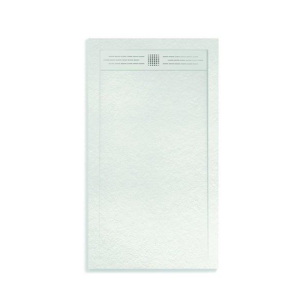 ALONI ELITE DOUCHEBAK - COMPOSIET - 180X90X3CM - MAT WIT