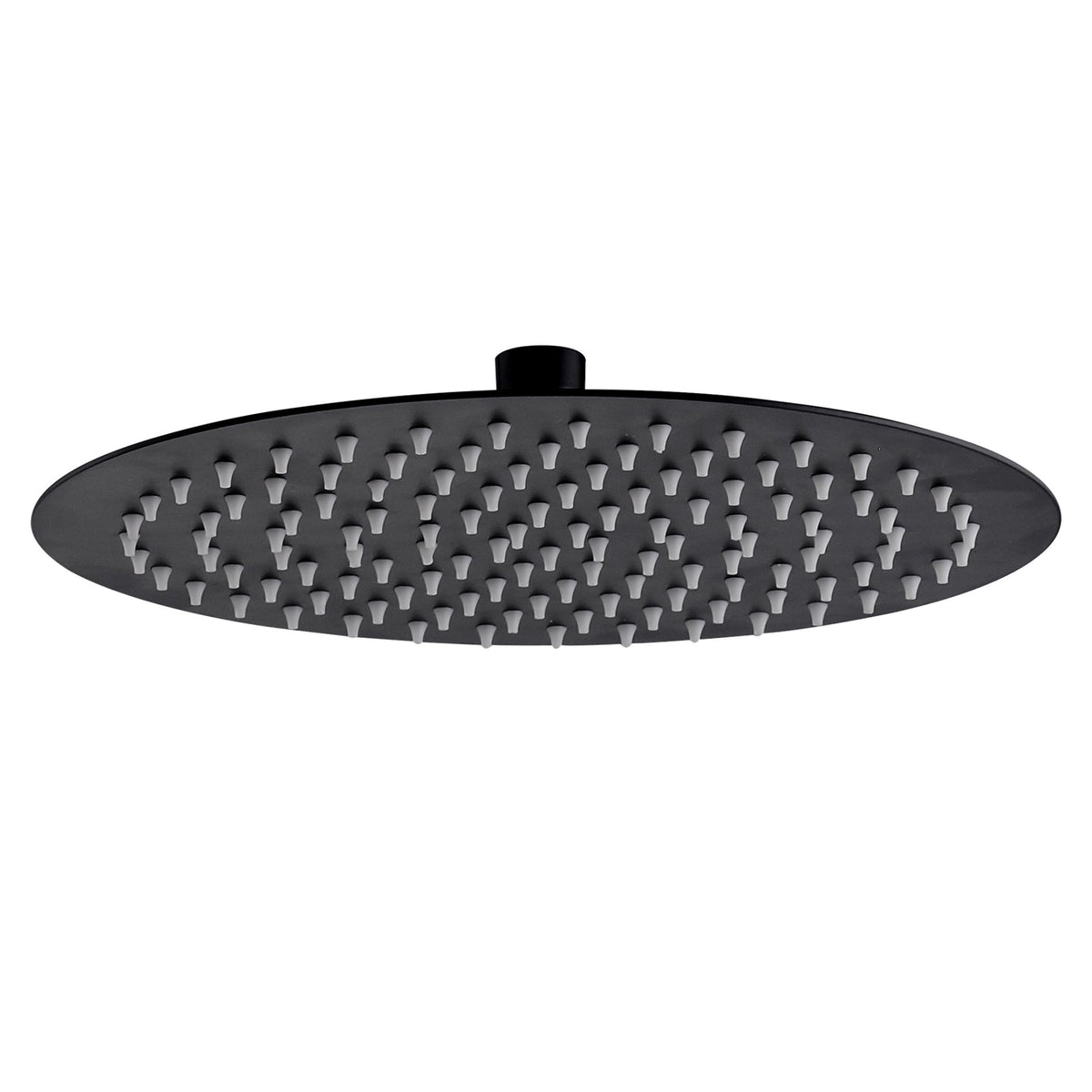 ALONI ROND REGENDOUCHE RVS MAT ZWART Ø20CM