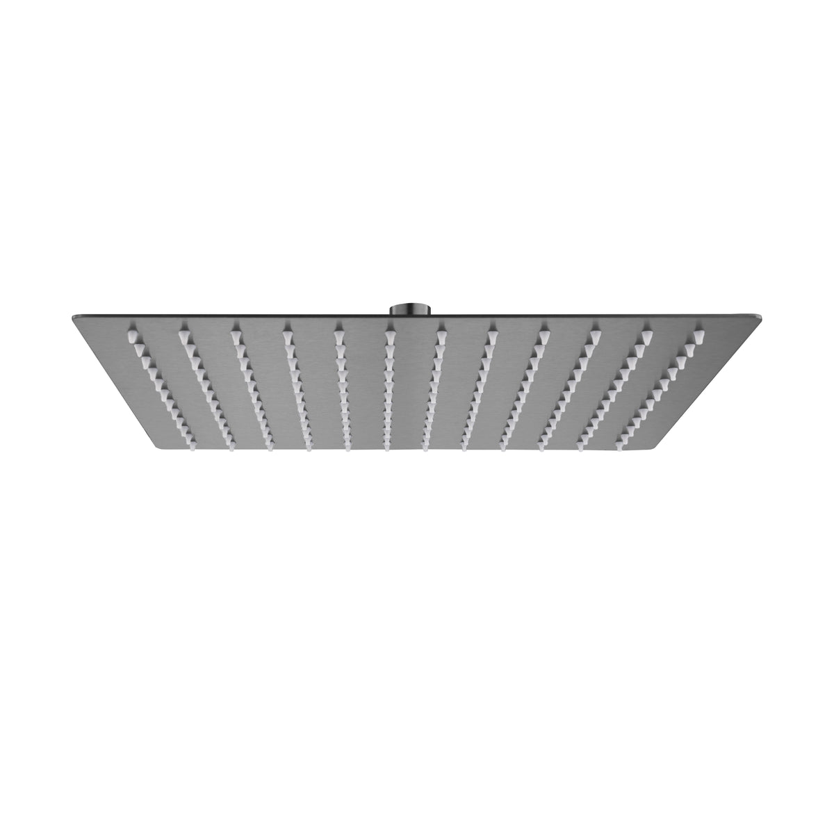 Vierkant Rainshower Gunmetal Grijs