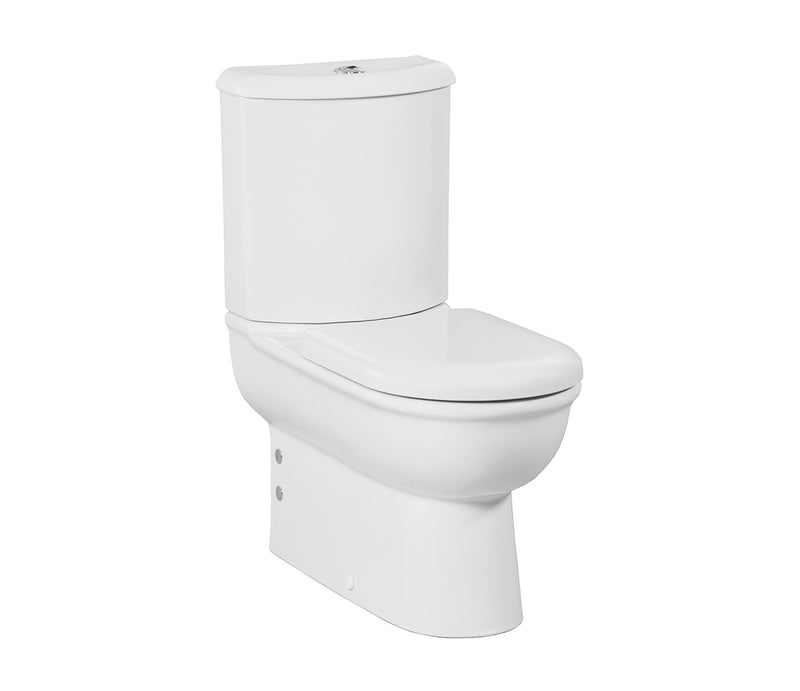 Nukumo Hasu Staande Wc Onderpot Wit, Met Sproeier (bidet), Muur/onder-uitgang