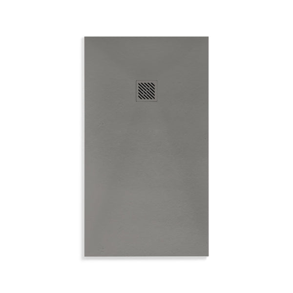 ALONI MADISON DOUCHEBAK - COMPOSIET - 120X80X3CM - MAT GRIJS