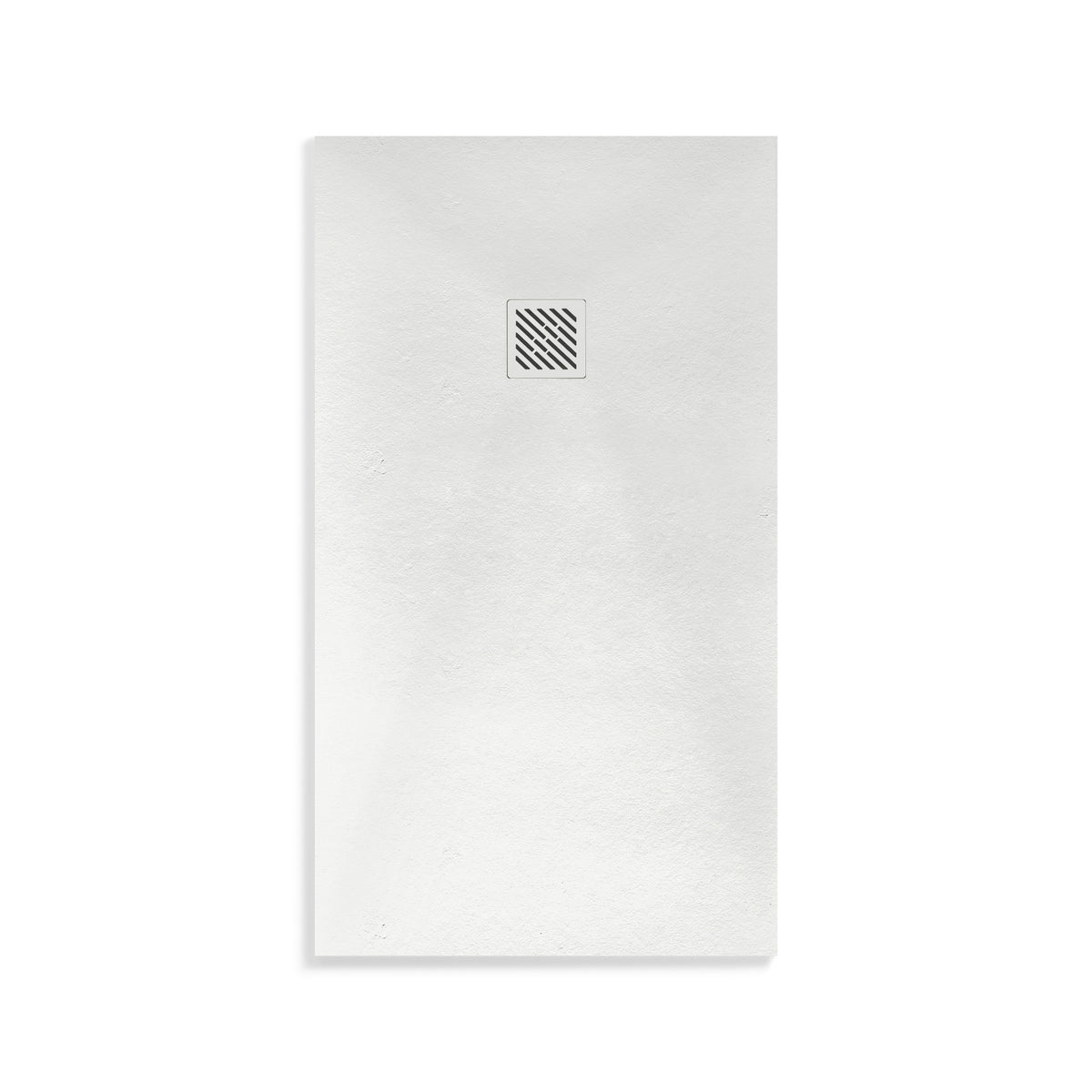 Aloni Madison Douchebak - Composiet - 120x80x3cm - Mat Wit