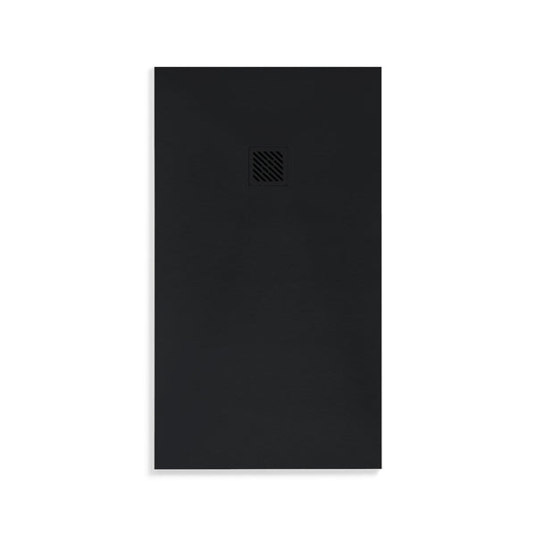 ALONI MADISON DOUCHEBAK - COMPOSIET - 90X90X3CM - MAT ZWART