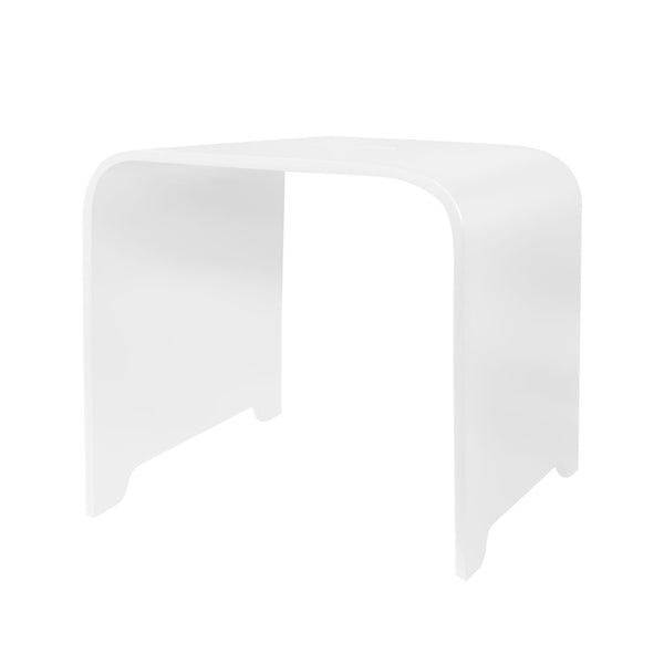 SOLID BADKAMER KRUK (31X38X38CM) - WIT
