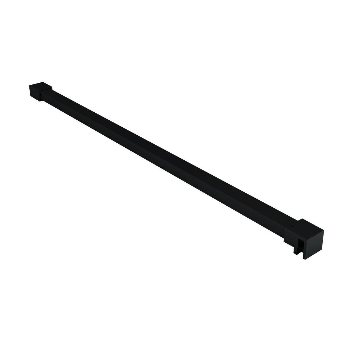 ALONI STABILISATIESTANG - INKORTBAAR - 100 CM - MAT ZWART