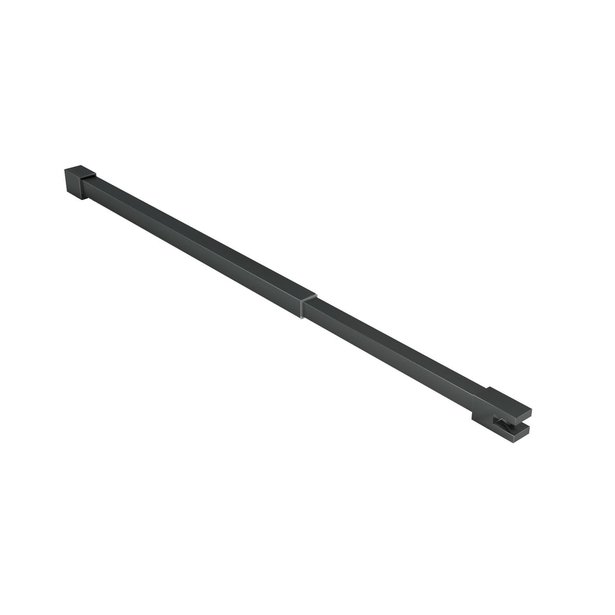 ALONI PLAFONDSTEUN - VERSTELBAAR - 43-80 CM - GUNMETAL
