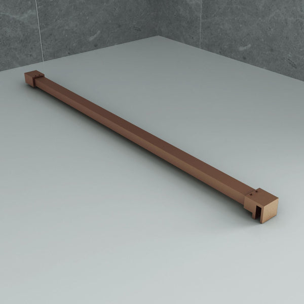 ALONI STABILISATIESTANG - INKORTBAAR - 120 CM - GEBORSTELD KOPER