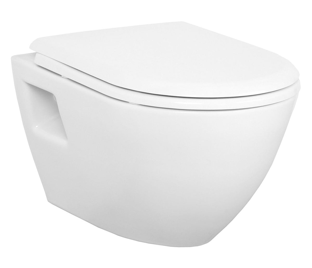 DESIGN OPHANG WC MET RVS SPROEIER (BIDET), WIT