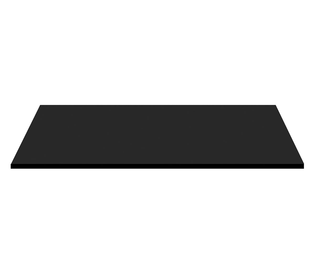 ALONI WASTAFELTABLET MDF (152.4X45.5X2.6 CM) - MAT ZWART