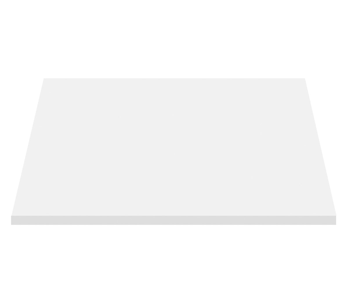 Aloni Wastafeltablet Mdf (56.4x45.5x2.6 Cm) - Mat Wit
