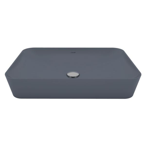 Creavit Ultra Keramische Opbouw Wastafel (60x40cm) - Mat Basalt