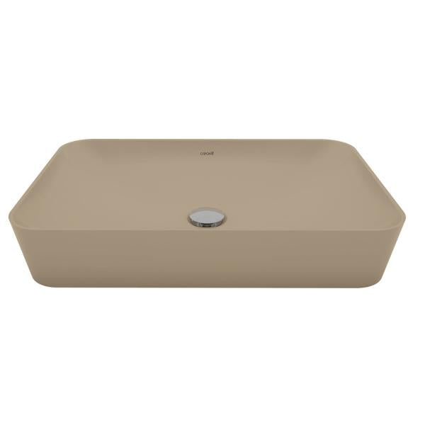 Creavit Ultra Keramische Opbouw Wastafel (60x40cm) - Mat Cappuccino