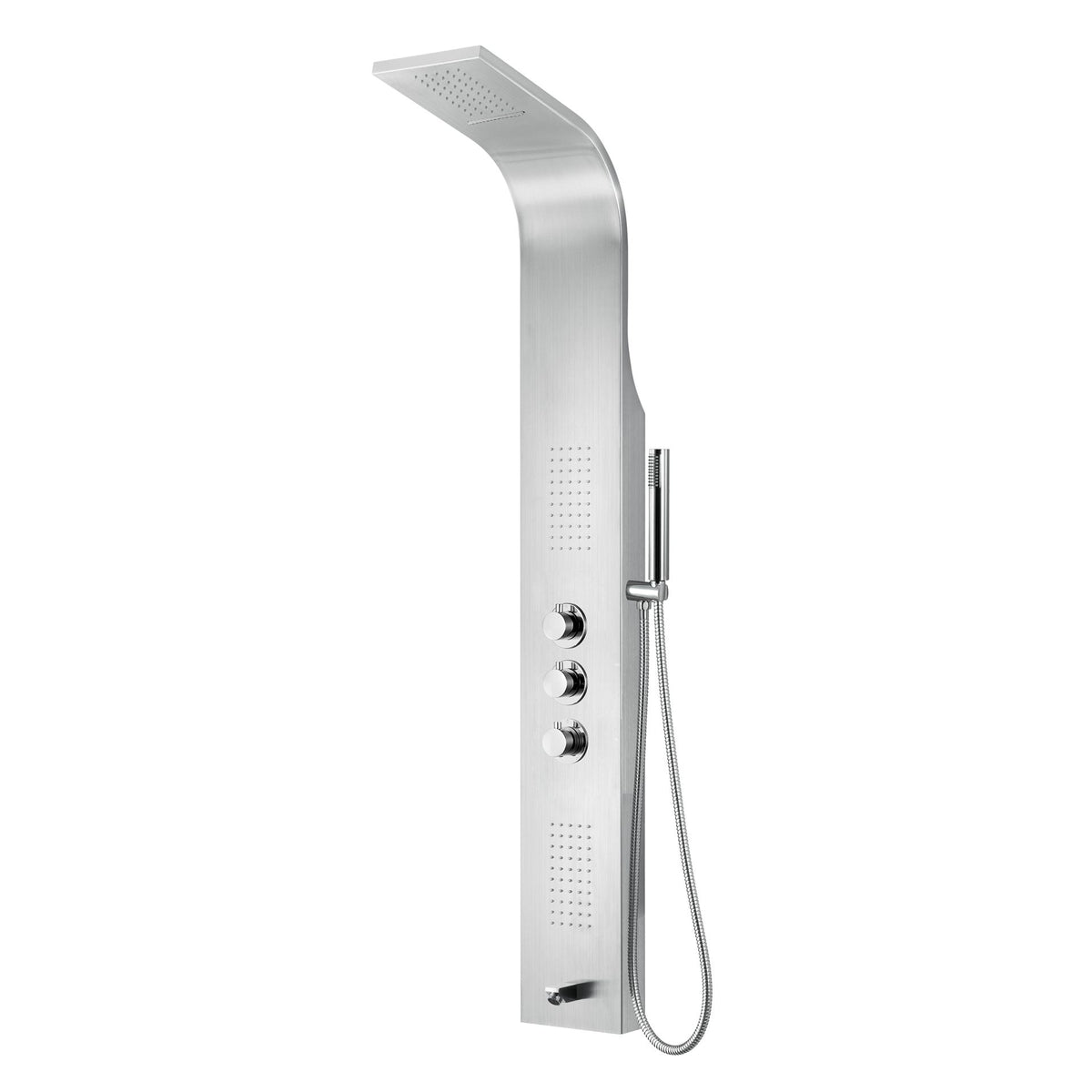ALONI THERMOSTATISCHE DOUCHEPANEEL MAT CHROOM