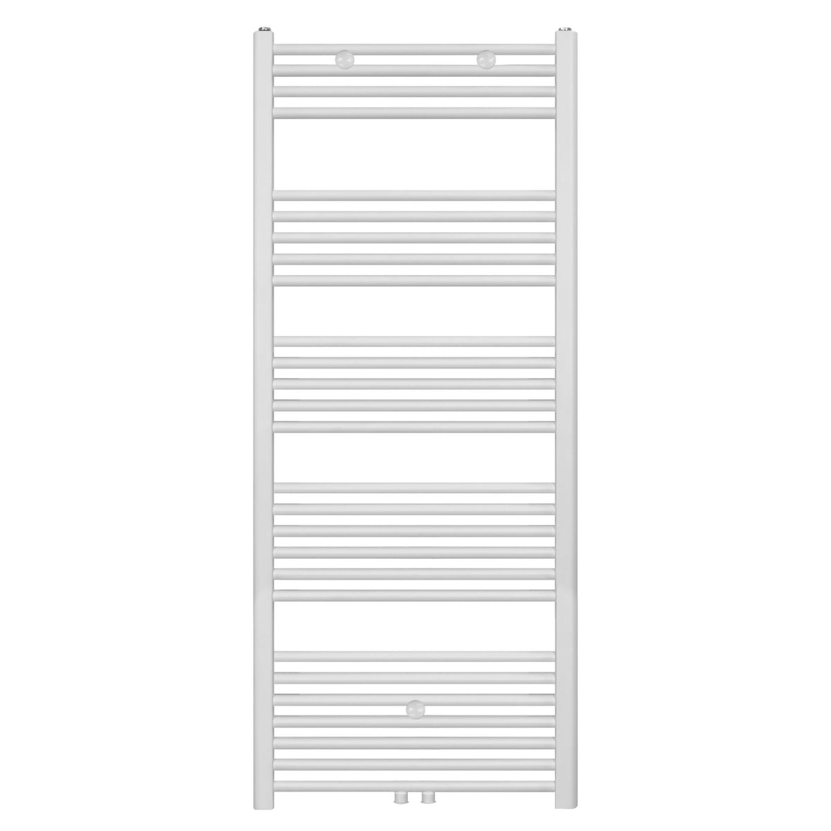 BELRAD HANDDOEKDROGER - LINKS-RECHTS/MIDDENAANSLUITING - 828 WATT - 1600X600CM - MAT WIT