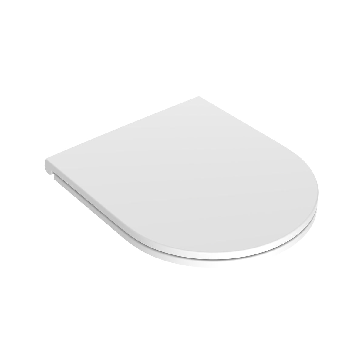 Aloni Premium Wc-zitting - Slim Design - Soft Close - Quick Release - Topfix - Duroplast - Rvs Scharnieren - Glanzend Wit